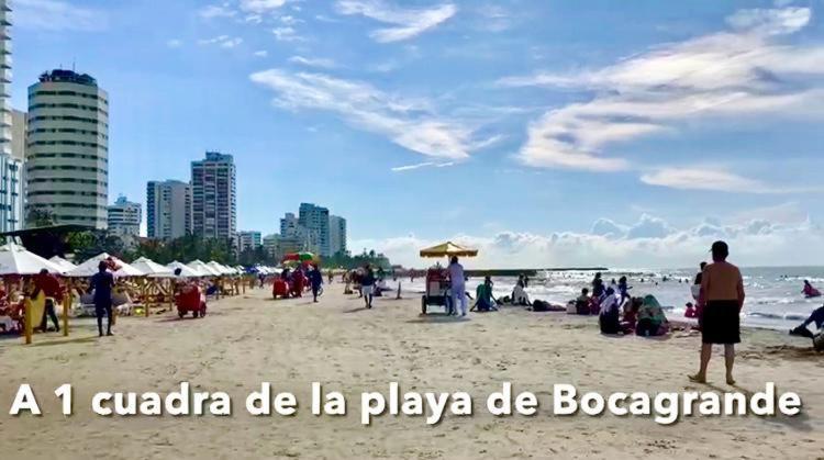 Appartement Acogedor Estudio 310 Bocagrande A 1 Cuadra De La Playa Cartagène